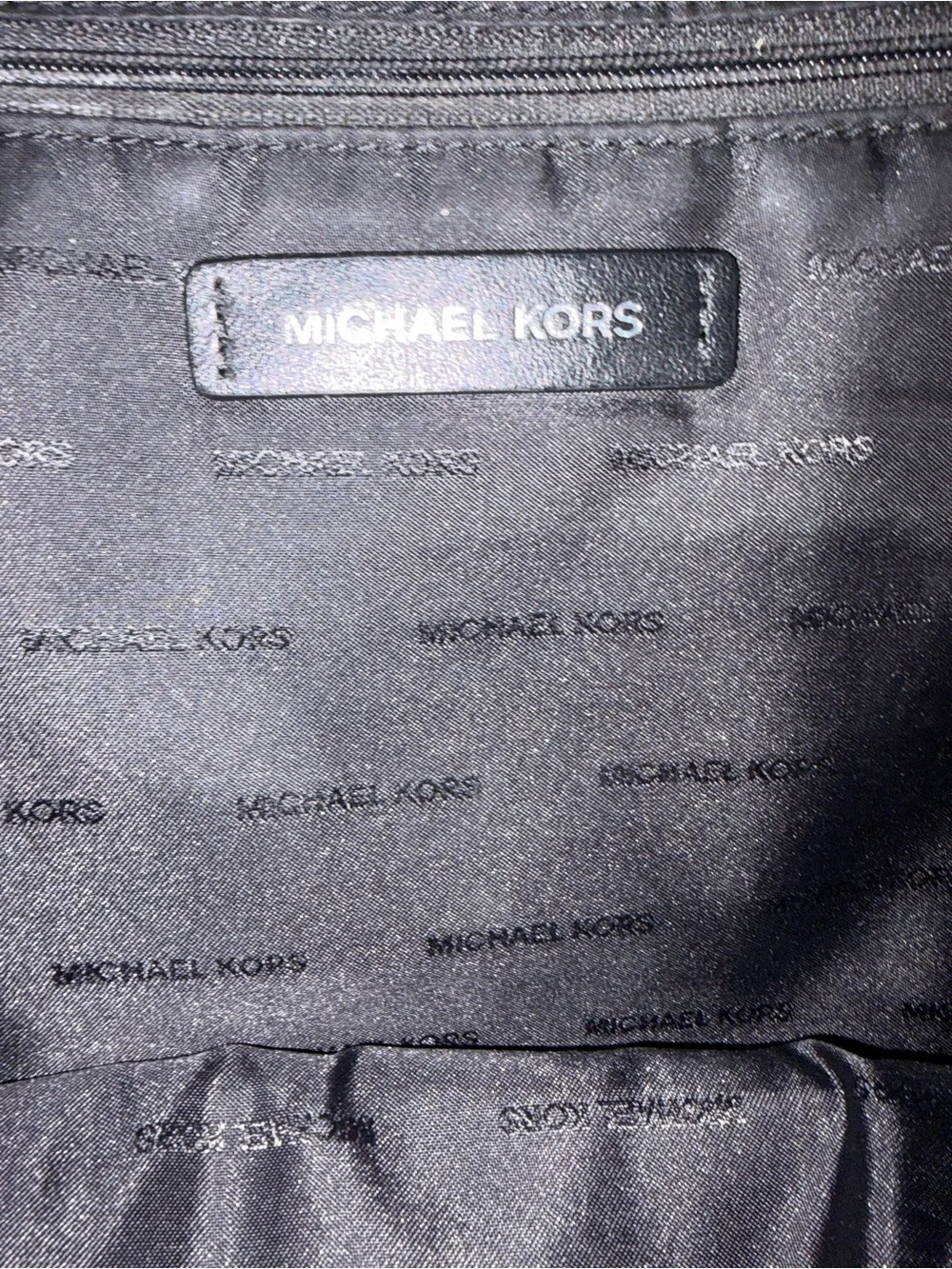 Michael Kors Men's Navy Gray Camo Backpack
